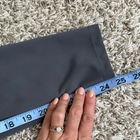 Calia by Carrie underwood Power Lux Leggings Gray Pockets size Medium - Picture 5 of 13